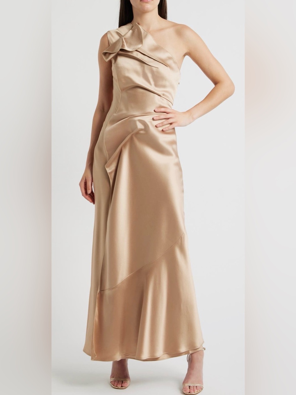 Acler Werona Satin Gown
